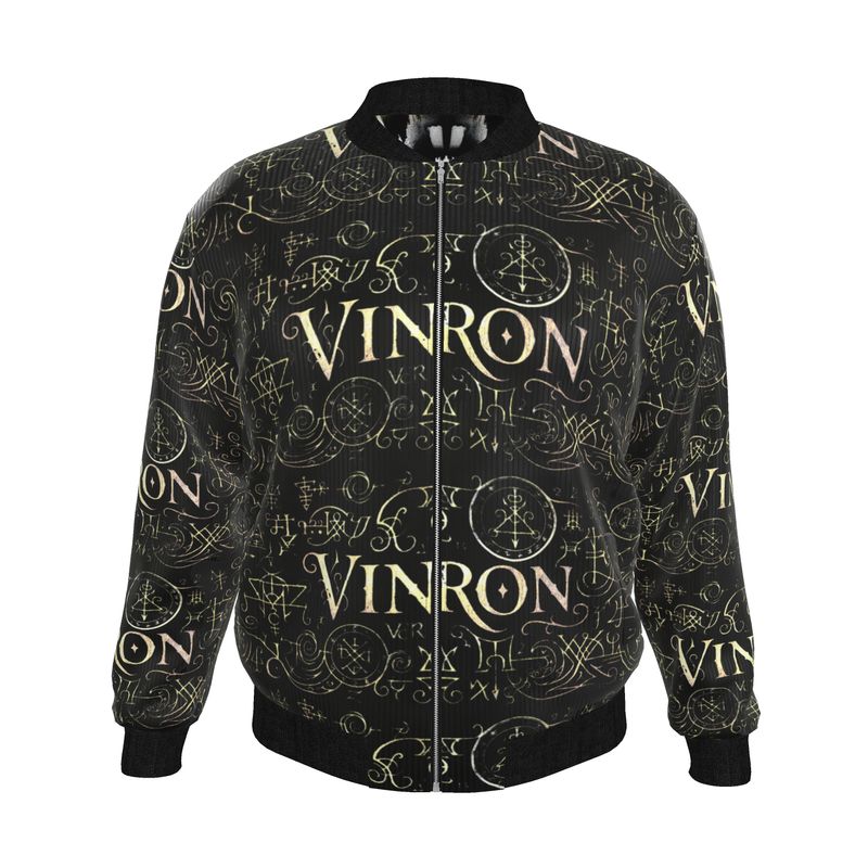 Mens Reversible Silk Bomber Jacket