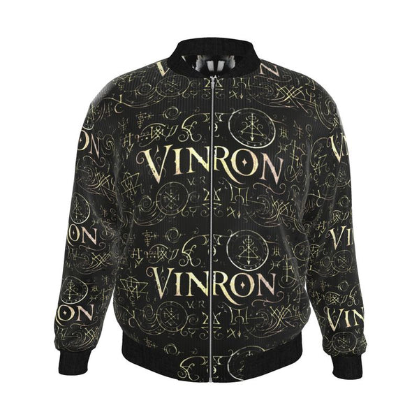 Mens Reversible Silk Bomber Jacket