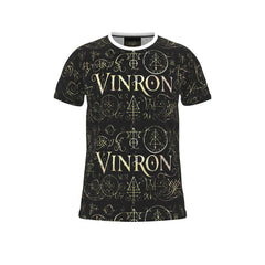 Cut And Sew All Over Print T Shirt