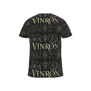 Cut And Sew All Over Print T Shirt