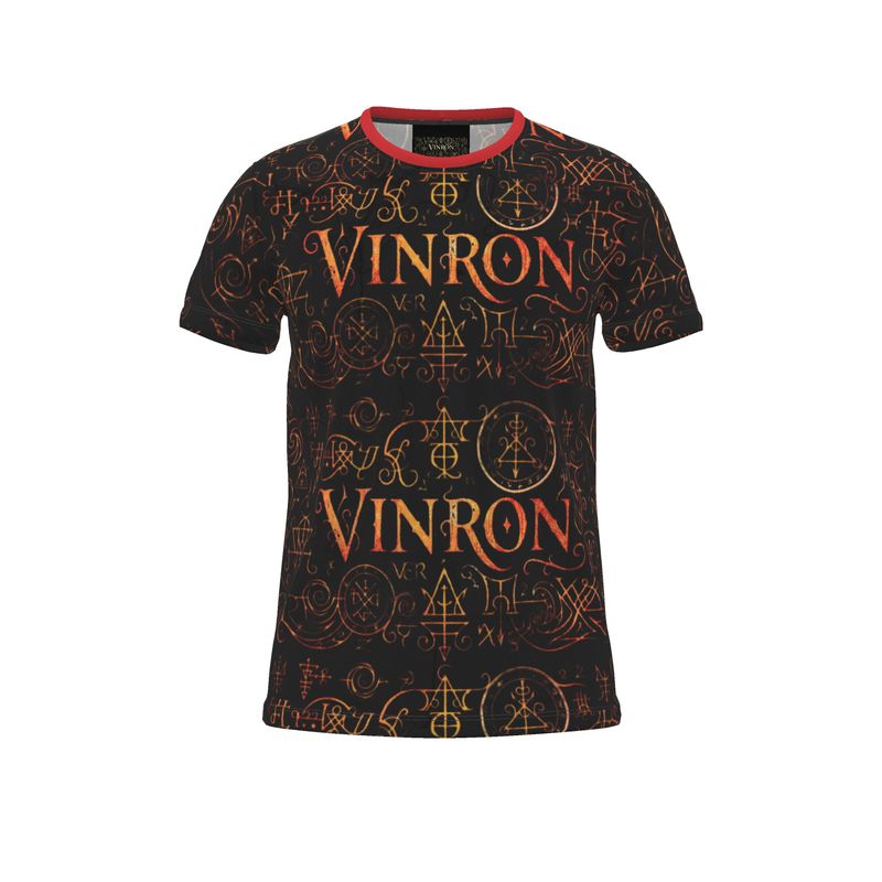 Cut And Sew All Over Print T Shirt