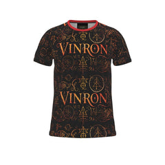 Cut And Sew All Over Print T Shirt