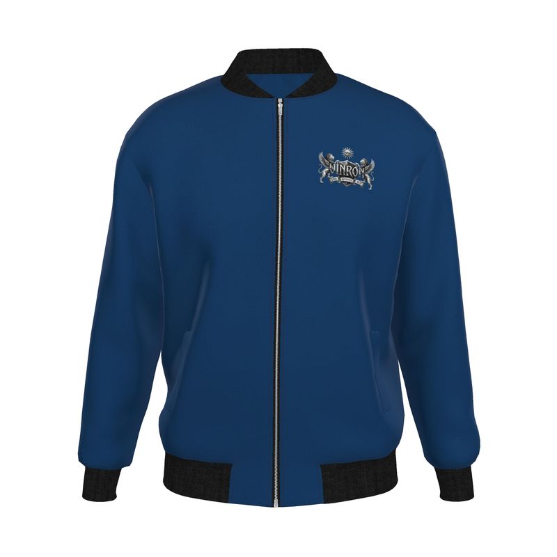 Mens Bomber Jacket Blau