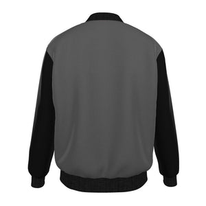 Mens Bomber Jacket Grau