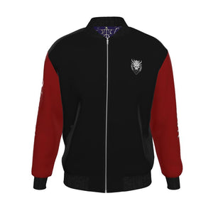Wende-Bomberjacke für Herren aus Seide