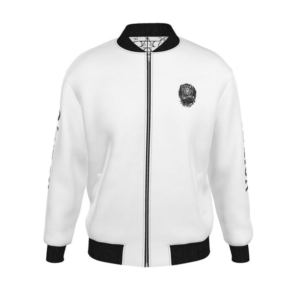 Mens Reversible Silk Bomber Jacket