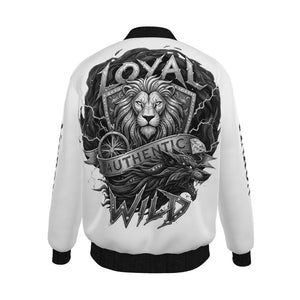 Mens Reversible Silk Bomber Jacket