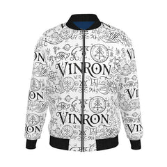 Mens Reversible Silk Bomber Jacket