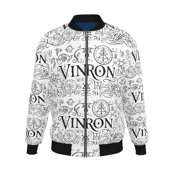 Mens Reversible Silk Bomber Jacket