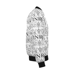 Mens Reversible Silk Bomber Jacket