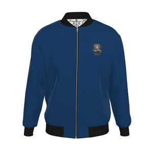 Mens Reversible Silk Bomber Jacket