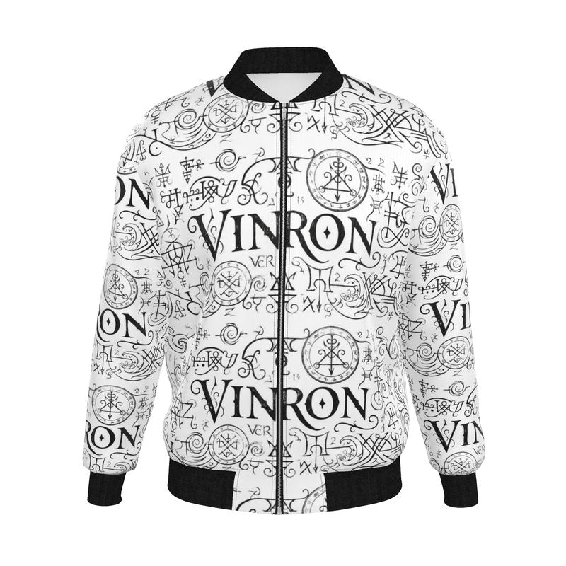 Mens Reversible Silk Bomber Jacket