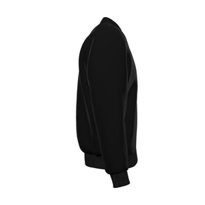 Mens Reversible Silk Bomber Jacket