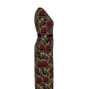 Vinron Gold Rose Wickelkleid