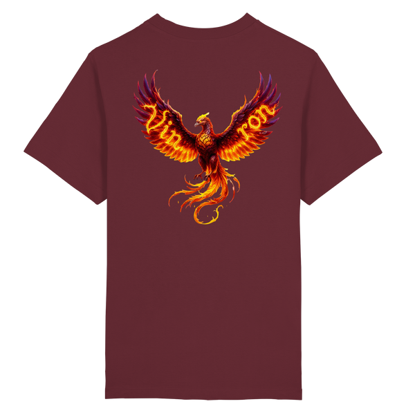 Vinron Red Phönix - Heavy Oversized Organic Shirt