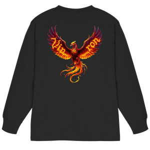 Vinron Red Phönix - Organic Heavy Oversized Longsleeve T-Shirt