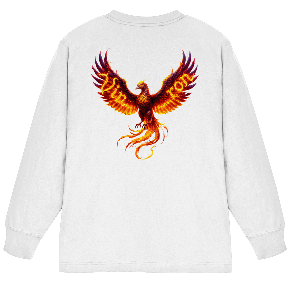 Vinron Red Phönix - Organic Heavy Oversized Longsleeve T-Shirt