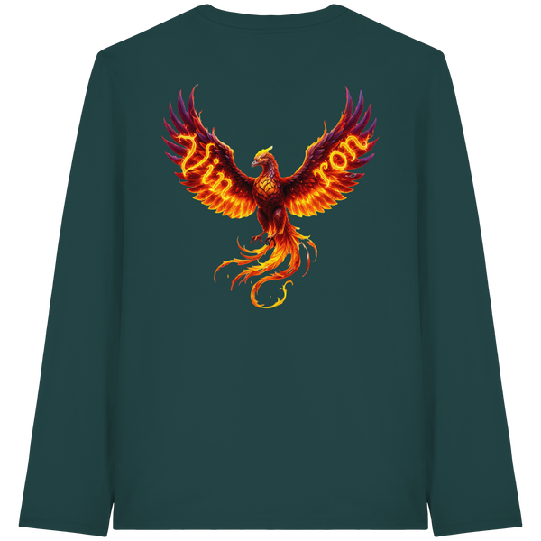 Vinron Red Phönix - Organic Longsleeve T-Shirt