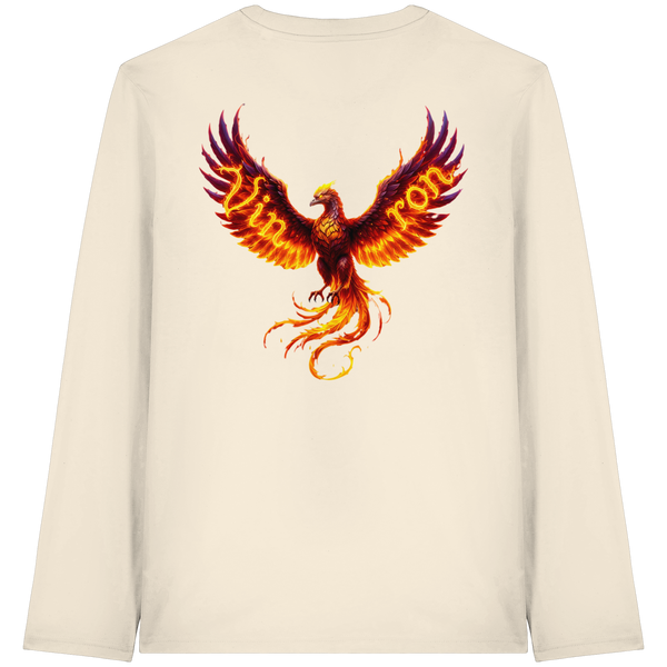 Vinron Red Phönix - Organic Longsleeve T-Shirt
