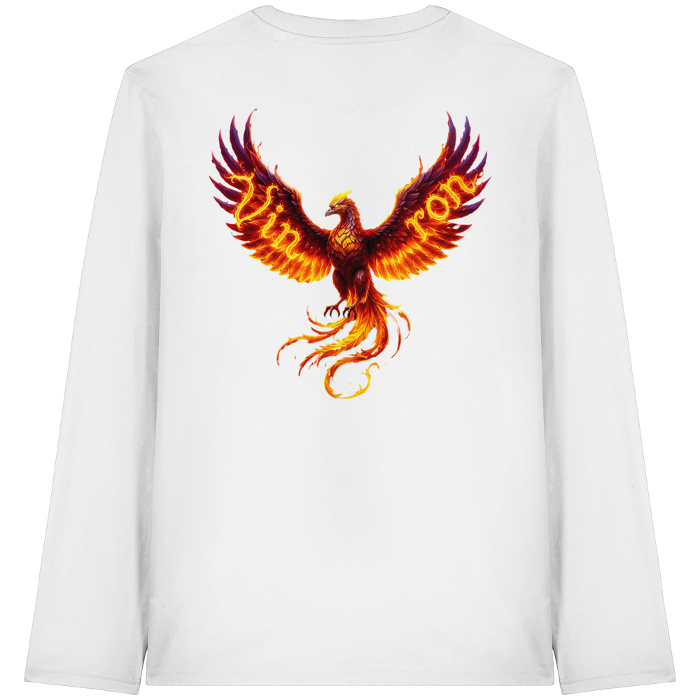 Vinron Red Phönix - Organic Longsleeve T-Shirt