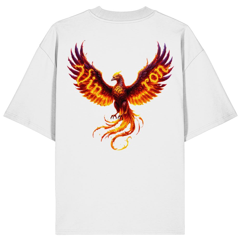 Vinron Red Phönix - Organic Oversize Shirt