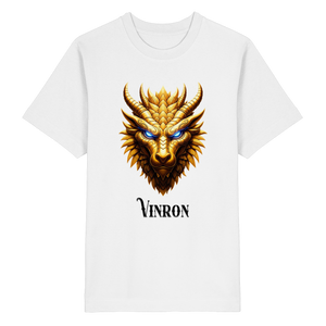 Vinron Dragon with Vinron  - Heavy Oversized Organic Shirt