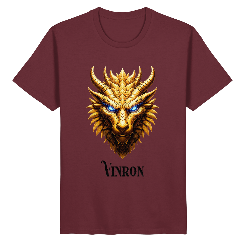 Vinron Dragon with Vinron  - Organic Basic Shirt