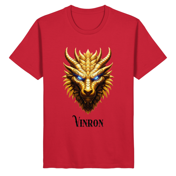 Vinron Dragon with Vinron  - Organic Basic Shirt