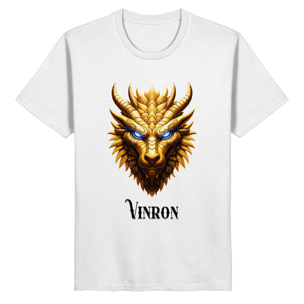 Vinron Dragon with Vinron  - Organic Basic Shirt