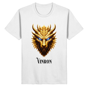 Vinron Dragon with Vinron  - Organic Basic Shirt