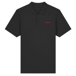 Vinron Red Polo-Shirt - Organic Fitted Poloshirt