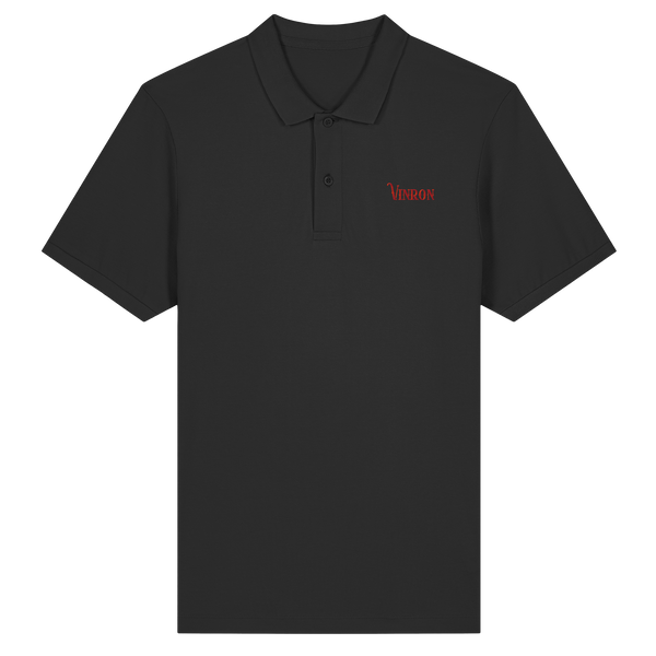 Vinron Red Polo-Shirt - Organic Fitted Poloshirt