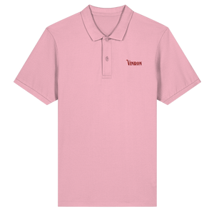 Vinron Red Polo-Shirt - Organic Fitted Poloshirt