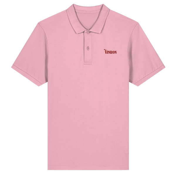 Vinron Red Polo-Shirt - Organic Fitted Poloshirt