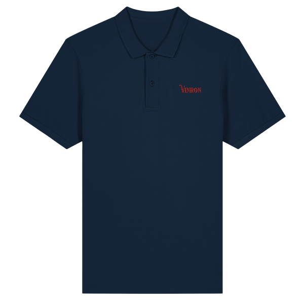 Vinron Red Polo-Shirt - Organic Fitted Poloshirt