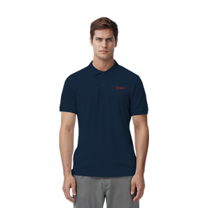 Vinron Red Polo-Shirt - Organic Fitted Poloshirt