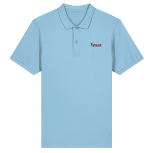 Vinron Red Polo-Shirt - Organic Fitted Poloshirt