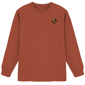 Vinron LAW Pirat Badge - Organic Heavy Oversized Longsleeve T-Shirt