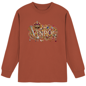 Vinron Joker Bling - Organic Heavy Oversized Longsleeve T-Shirt