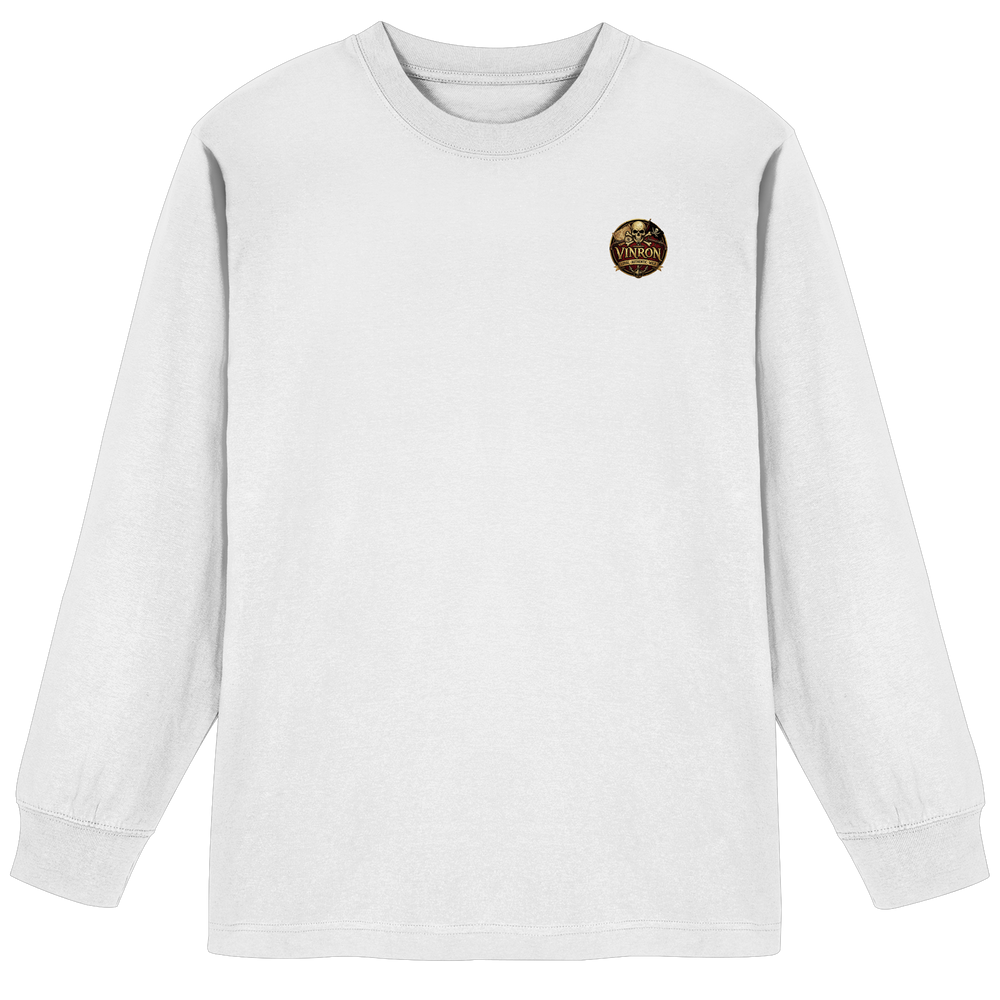Vinron LAW Pirat Badge - Organic Heavy Oversized Longsleeve T-Shirt