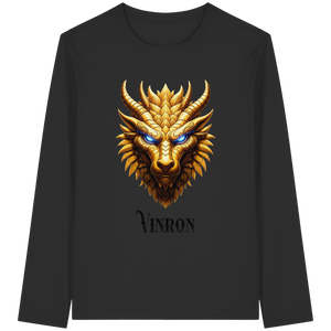 Vinron Dragon with Vinron  - Organic Longsleeve T-Shirt