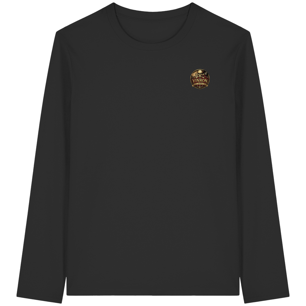 Vinron LAW Pirat Badge - Organic Longsleeve T-Shirt