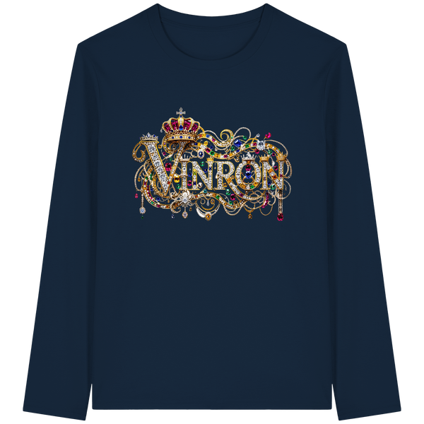Vinron Joker Bling - Organic Longsleeve T-Shirt
