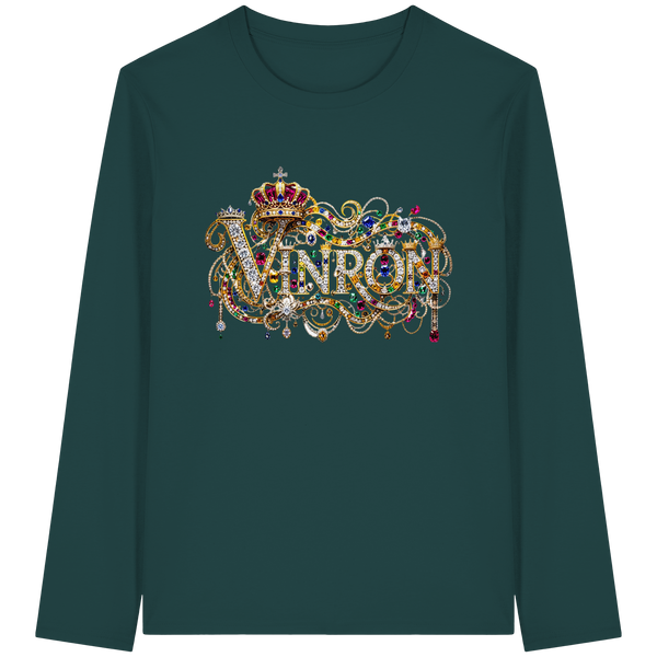 Vinron Joker Bling - Organic Longsleeve T-Shirt