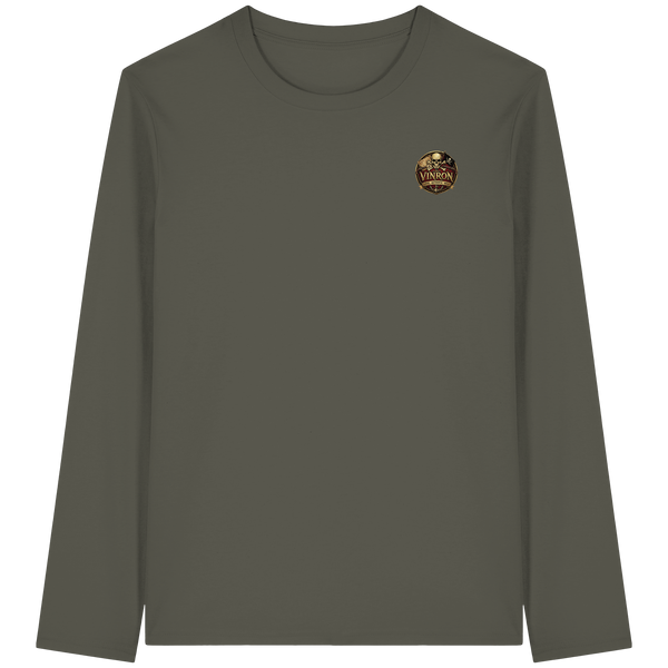 Vinron LAW Pirat Badge - Organic Longsleeve T-Shirt