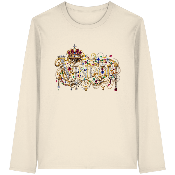 Vinron Joker Bling - Organic Longsleeve T-Shirt