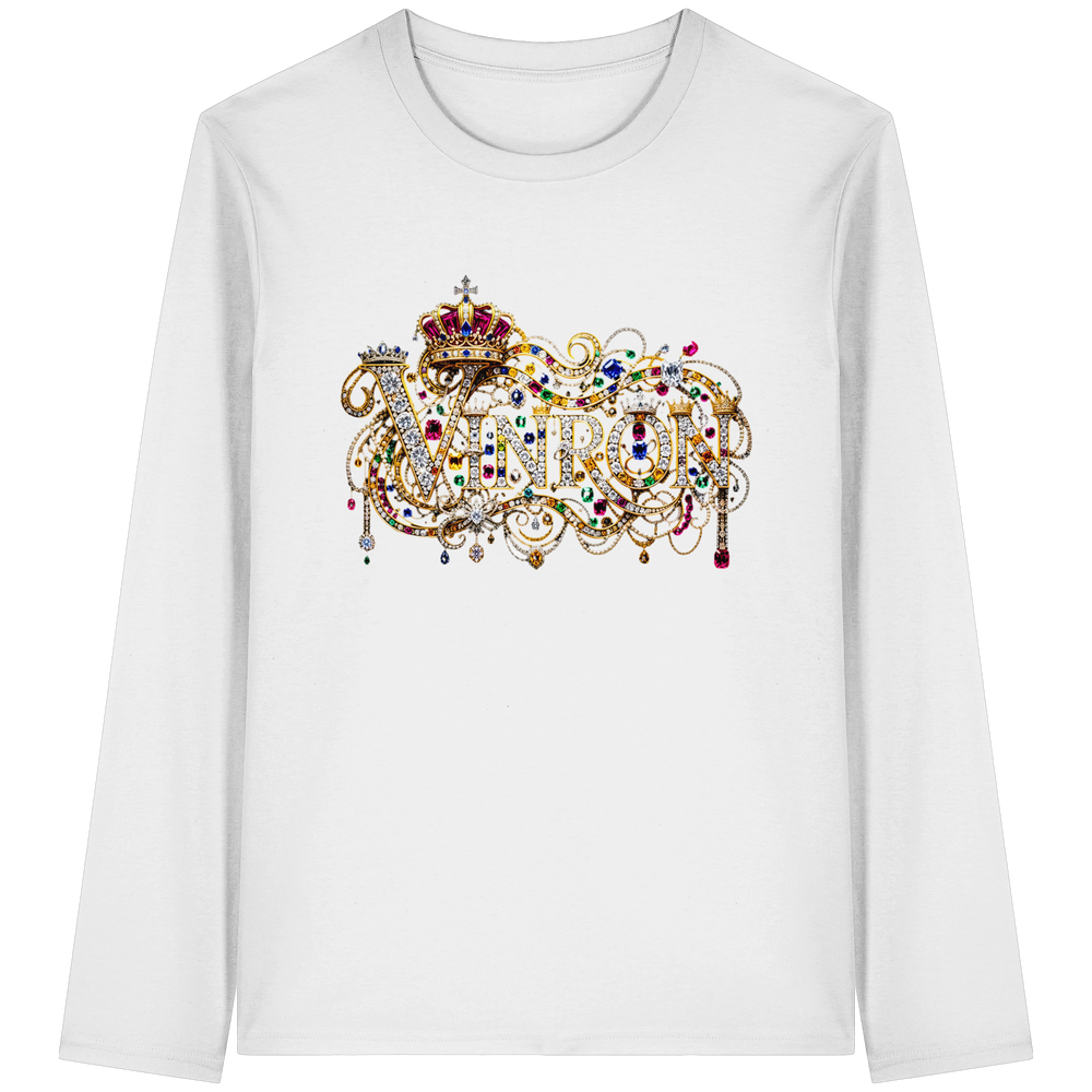 Vinron Joker Bling - Organic Longsleeve T-Shirt