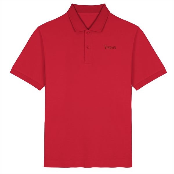Vinron Red Polo-Shirt - Organic Poloshirt
