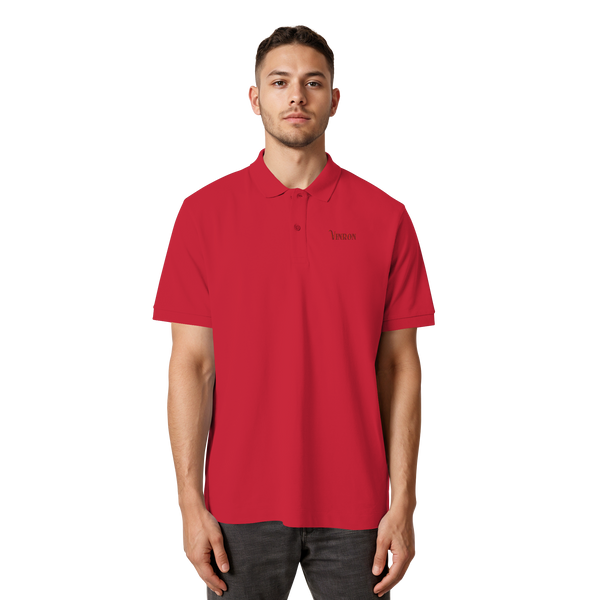 Vinron Red Polo-Shirt - Organic Poloshirt
