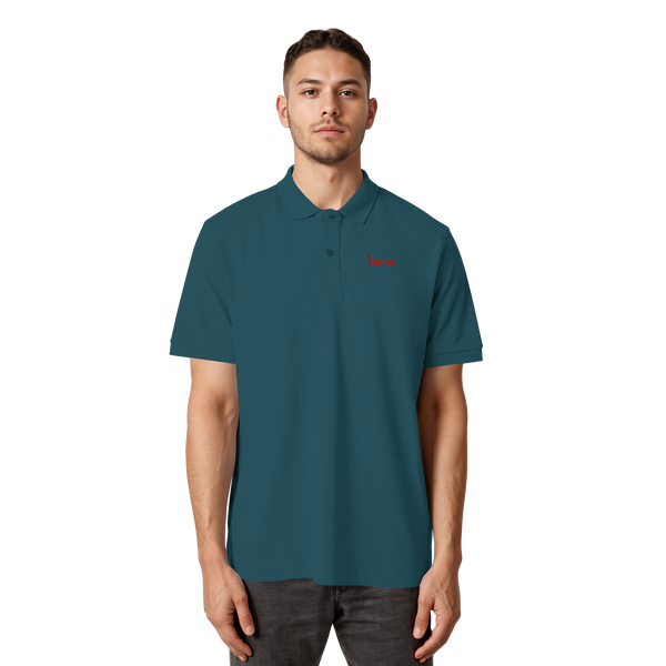 Vinron Red Polo-Shirt - Organic Poloshirt